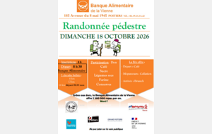 Randonnée de la Banque Alimentaire - Dimanche 18 octobre
