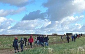 10/01/2026 - Rando normale dite de la galette animée par Bernard C. avec l'aide de Michel M. et Thierry M. - Photo Joël F.