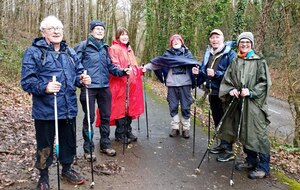 23/01/2026 - Rando rapide aux grotte de la Norée animée par Danièle - Photo Vincent.
