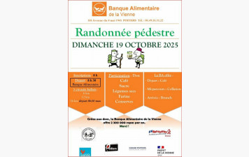 Randonnée pédestre de la Banque Alimentaire - Dimanche 19 octobre.