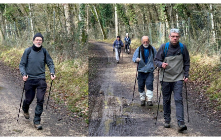 30/01/2026 - Rando rapide aux grottes de la Norée animée par Pascal L. - Photo Joël F.