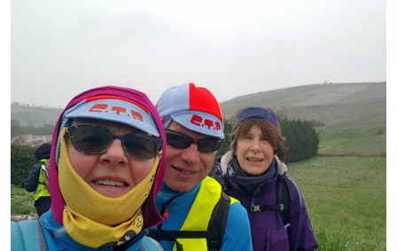 Courage, plus que 3h30 de marche !